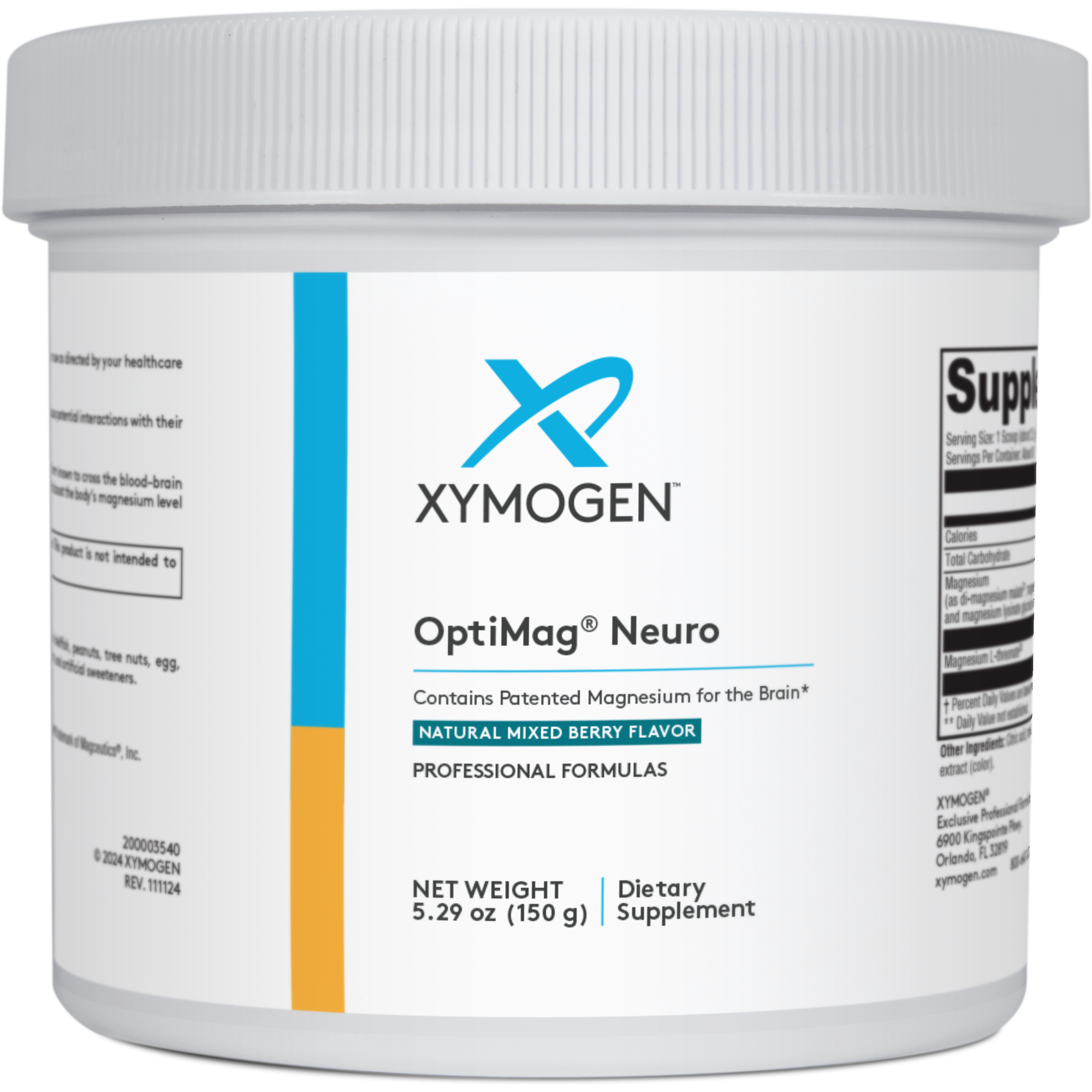 OptiMag Neuro 60 Sv - Magnesium Supplement Powder | Xymogen